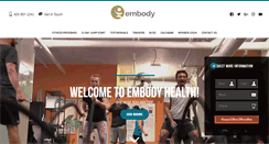 Desktop Screenshot of iembodyhealth.com